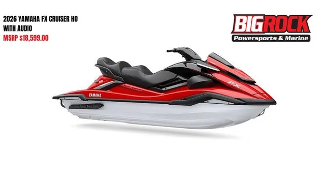 Slide: The Image of Yamaha FX Cruiser HO 2026 - 15