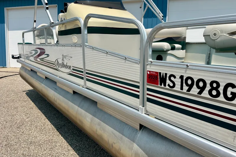 Slide: The Image of 2003 Misty Harbor 2080CF pontoon boat with registration number WS1998G. - 6