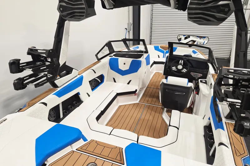 Slide: The Image of 2027 Nautique Super Air Nautique GS20 interior with modern design and advanced features. - 7