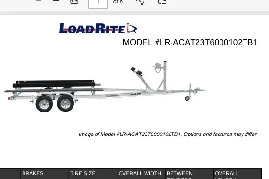 The Image of Load Rite CAT LR-ACAT23T6000102TB1 2027 - undefined