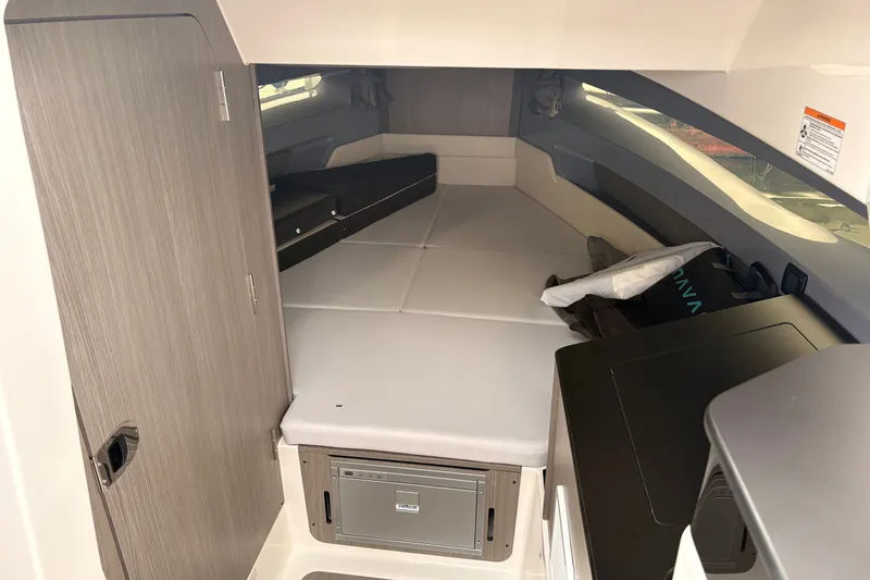 Slide: The Image of 2026 Navan C30 cabin interior with modern design and compact storage. - 20