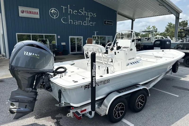 The Image of 2027 Frontier 2104 boat with Yamaha engine at The Ships Chandler dealership. - 0
