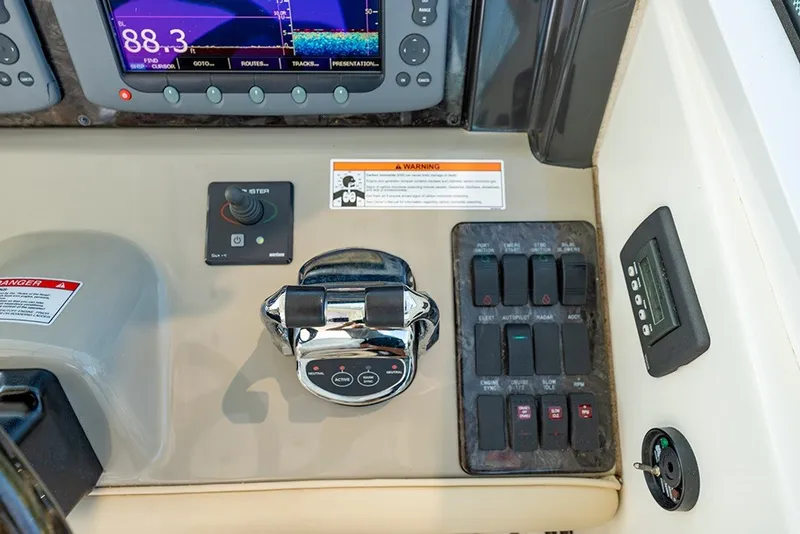 Slide: The Image of Throttle and thruster control - 46