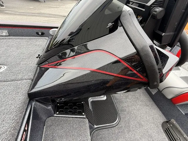 Slide: The Image of The image shows the cockpit of a 2027 Phoenix 921 Elite X II boat with modern design elements. - 8