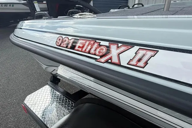 Slide: The Image of Close-up of the 2027 Phoenix 921 Elite X II with distinctive lettering on the side. - 3