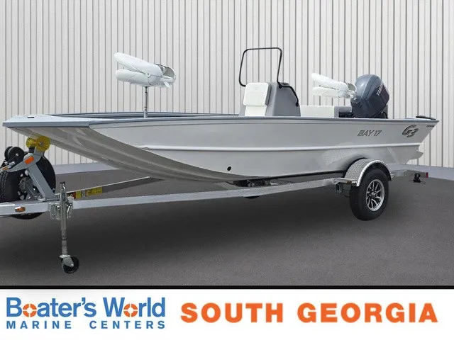 The Image of A G3 Bay 17 boat on a trailer, presented by Boater's World Marine Centers in South Georgia. - 1