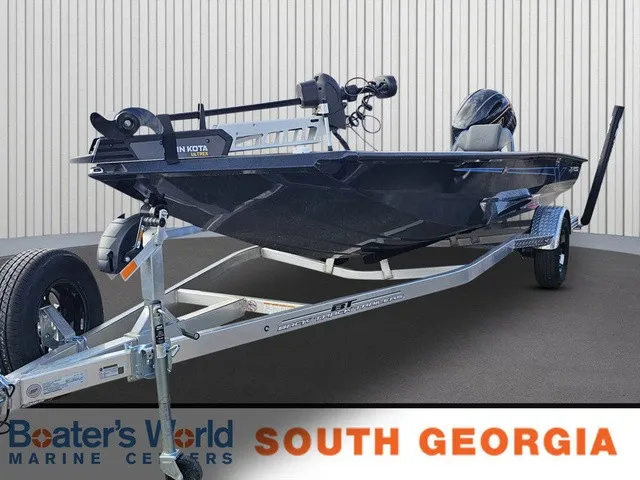 The Image of 2026 Xpress H18C Crappie boat on trailer - 1