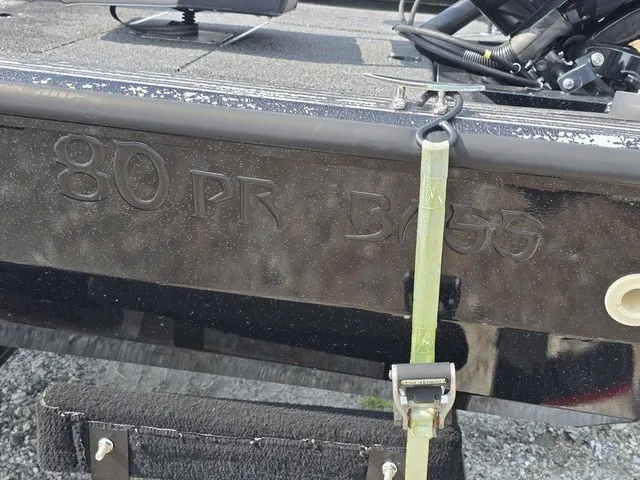 Slide: The Image of Close-up of a boat with "80 PR BOSS" inscribed on the side. - 12