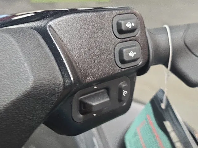 Slide: The Image of Close-up of the controls on a Sea-Doo Wake Pro 230 jet ski, featuring several buttons. - 17