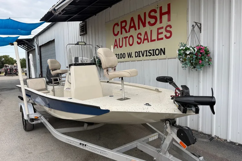 Slide: The Image of 2016 Xpress H18 Bay boat on trailer at Cransh Auto Sales. - 20