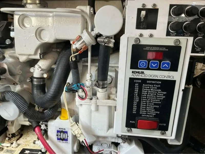 Slide: The Image of Close-up of a Kohler generator with digital control and switch box. - 9