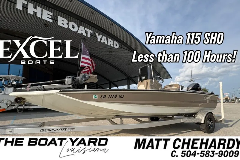 The Image of 2019 Excel 203 Bay Pro boat with Yamaha 115 SHO engine, under 100 hours, at The Boat Yard. - 0