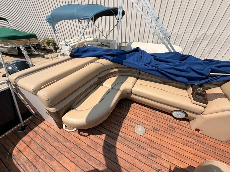 Slide: The Image of Cypress Cay Pontoons Cabana 220 2015 - 3