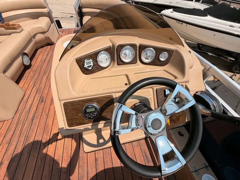 Slide: The Image of Cypress Cay Pontoons Cabana 220 2015 - 6
