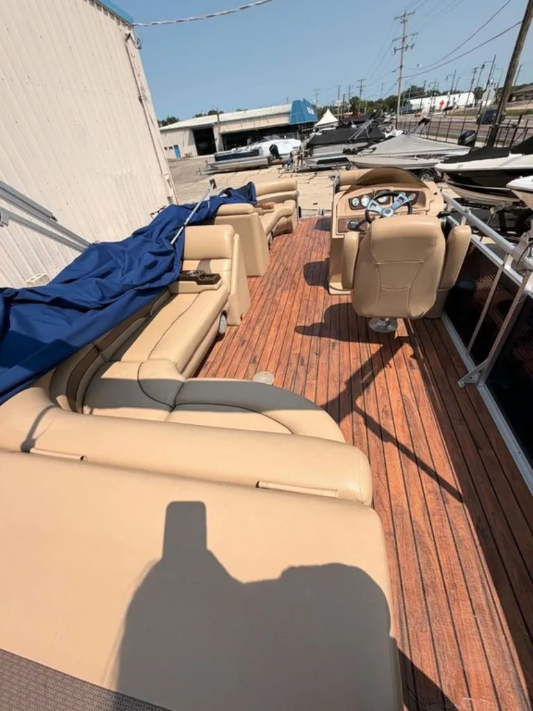 Slide: The Image of Cypress Cay Pontoons Cabana 220 2015 - 2