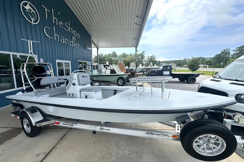 The Image of 2027 Maverick 18 HPX-V boat on trailer at The Ships Chandler dealership. - 0