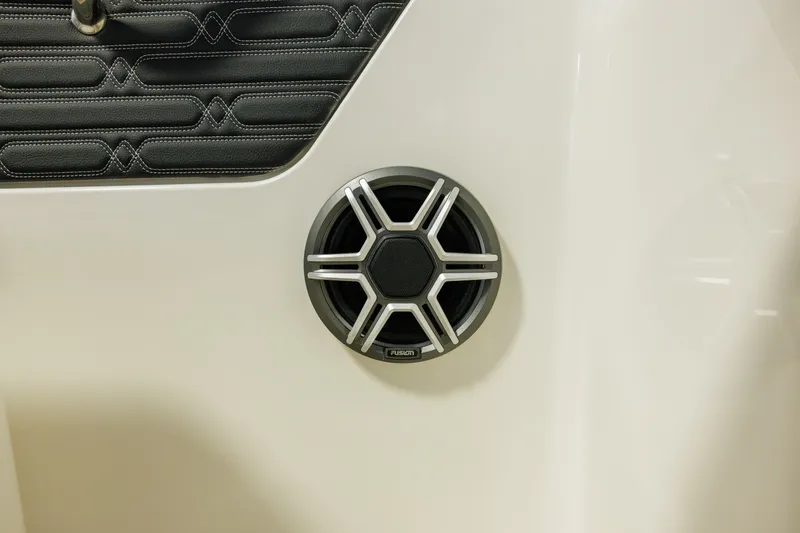 Slide: The Image of Speaker detail on 2027 Sea Ray SPX 210 boat interior. - 25