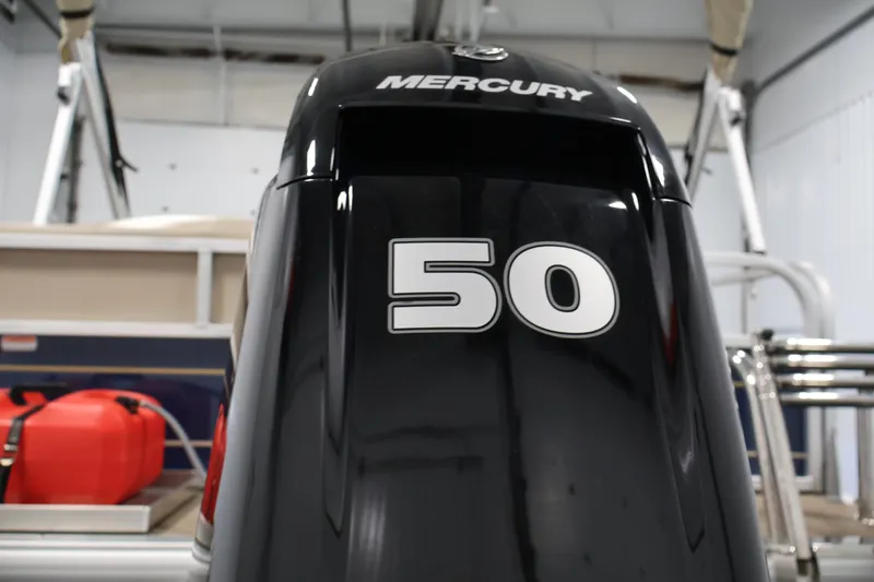 Slide: The Image of 2024 Sun Tracker Bass Buggy 16 XL with Mercury 50 HP outboard engine. - 33