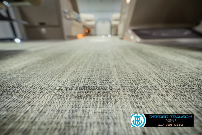 Slide: The Image of Close-up of 2026 Bennington 24 MSB boat flooring, showcasing textured design and quality craftsmanship. - 53