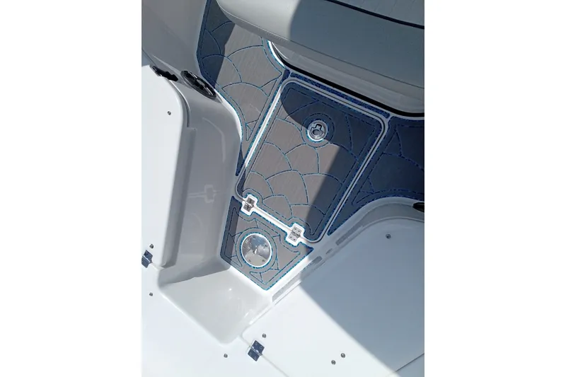 Slide: The Image of 2022 Sea Fox 228 Commander boat deck with stylish non-slip flooring. - 13
