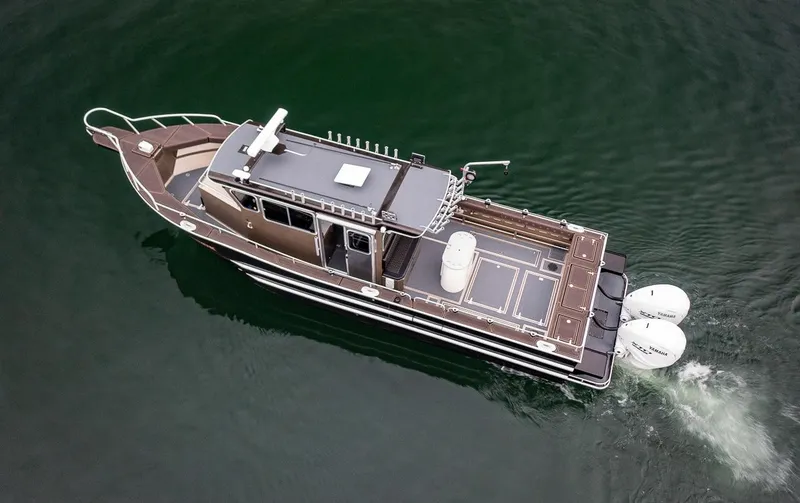 Slide: The Image of North River 3500 Offshore WXL WA 2027 - 27