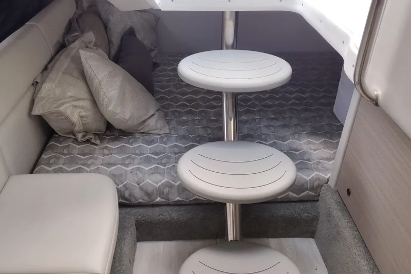 Slide: The Image of Interior of 2026 Formula 350 Crossover Bowrider with modern seating and cushions. - 44