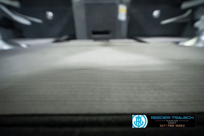 Slide: The Image of Interior view of 2026 Lund 1975 Pro-V Sport boat, featuring sleek design and modern materials. - 56