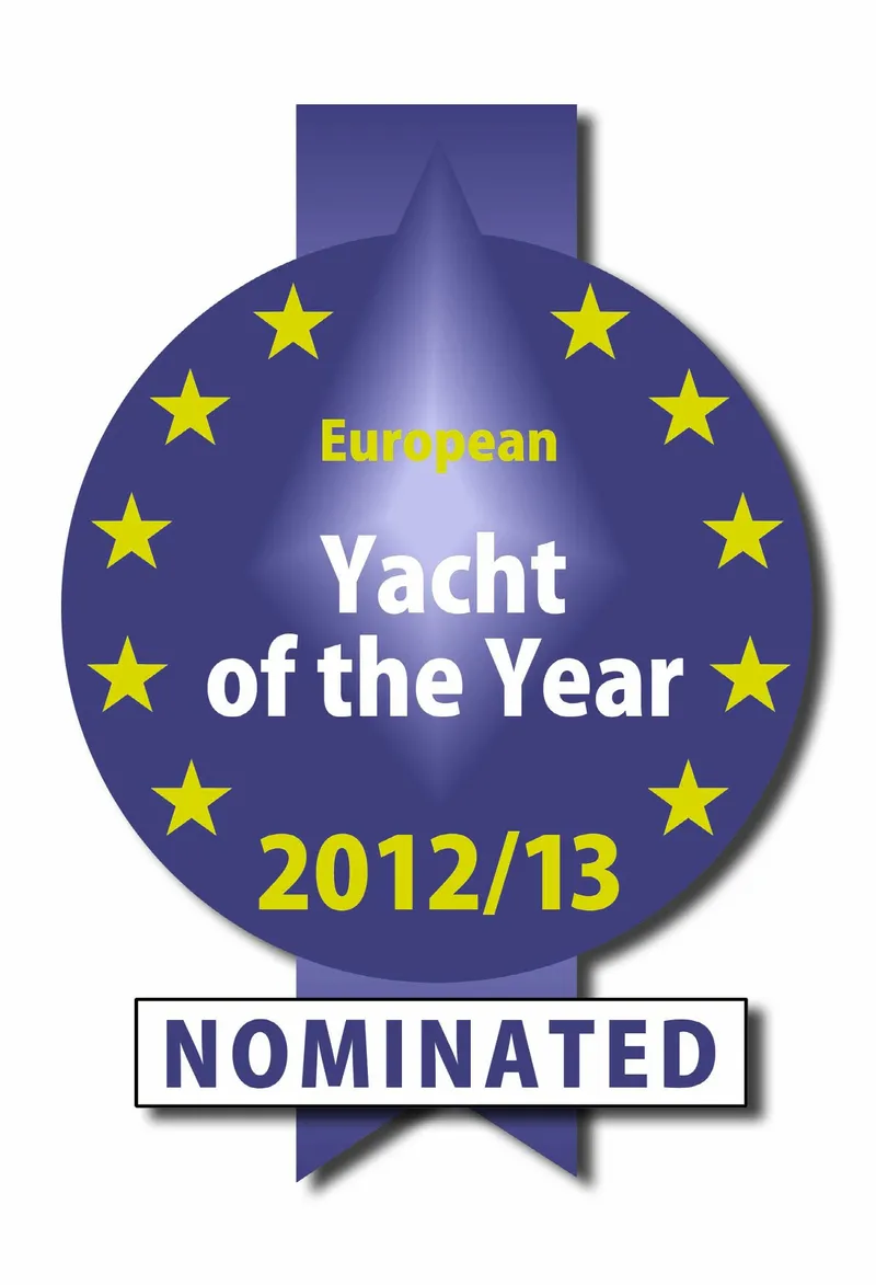 Slide: The Image of The Jeanneau Sun Odyssey 469, 2013 model, was nominated for "European Yacht of the Year 2012/13." - 25