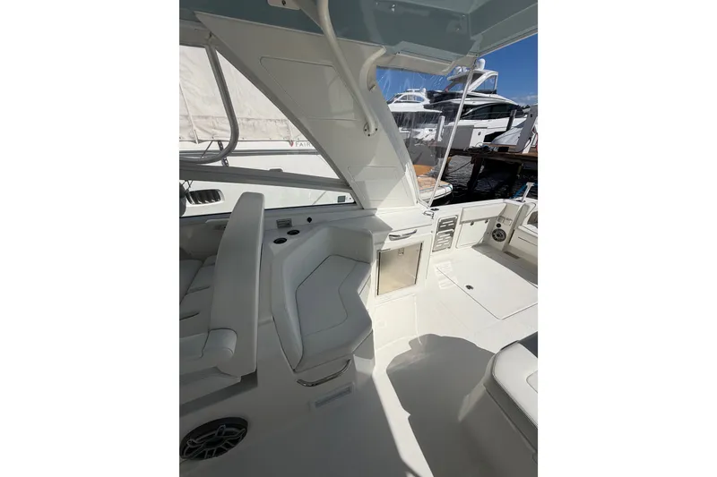 Slide: The Image of Starboard seating area with drawer fridge - 29