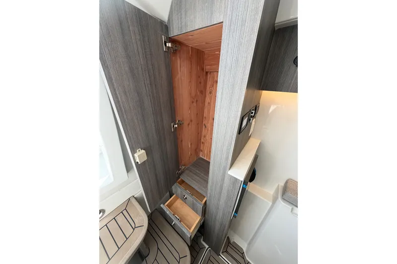 Slide: The Image of Port Berth Cedar Lined Hanging Locker - 25