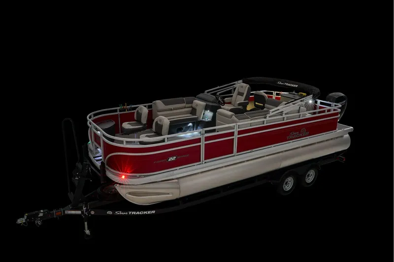 Slide: The Image of Sun Tracker Fishin' Barge 22 DLX 2026 - 49