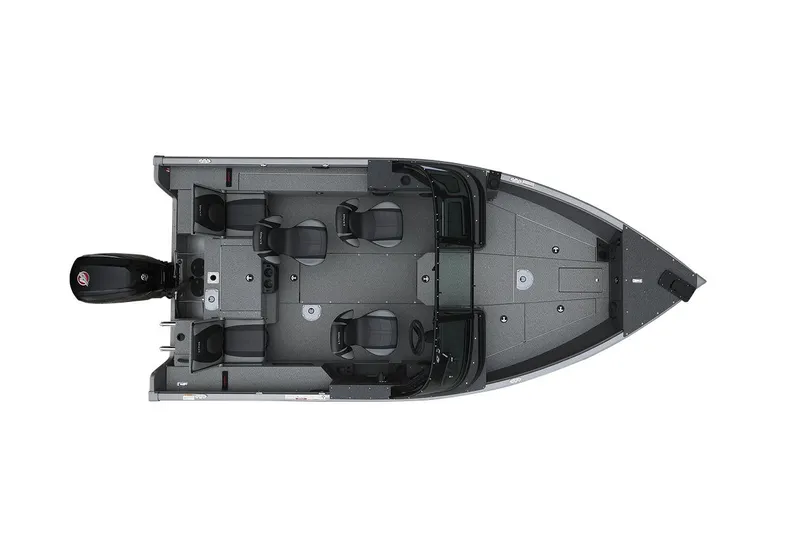Slide: The Image of Manufacturer Provided Image: Top view of 2025 Lund 1775 Impact XS Sport fishing boat. - 30