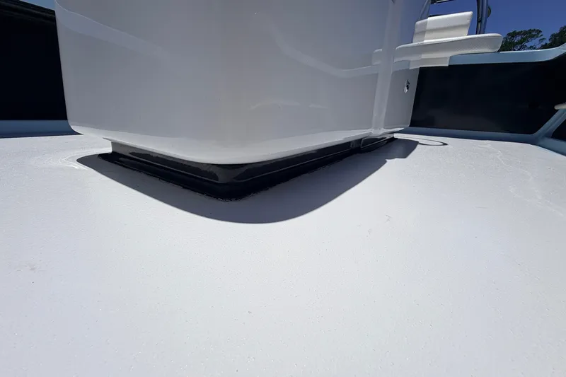 Slide: The Image of 2021 Chittum Skiffs Islamorada 21 deck detail, showcasing sleek design and craftsmanship. - 37