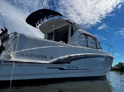 Slide: The Image of Antares 8 Fishing Starboard Side View - 1