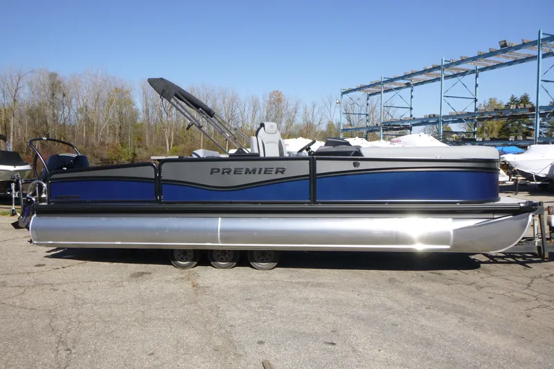 The Image of 2027 Premier 250 Sunsation RS - CL pontoon boat in outdoor setting. - 0