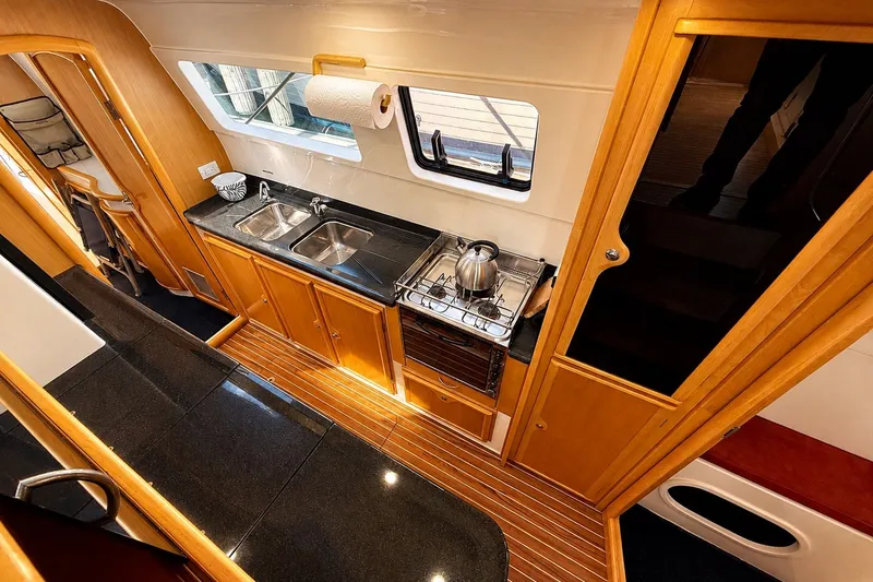 Slide: The Image of Starboard side galley overview - 30