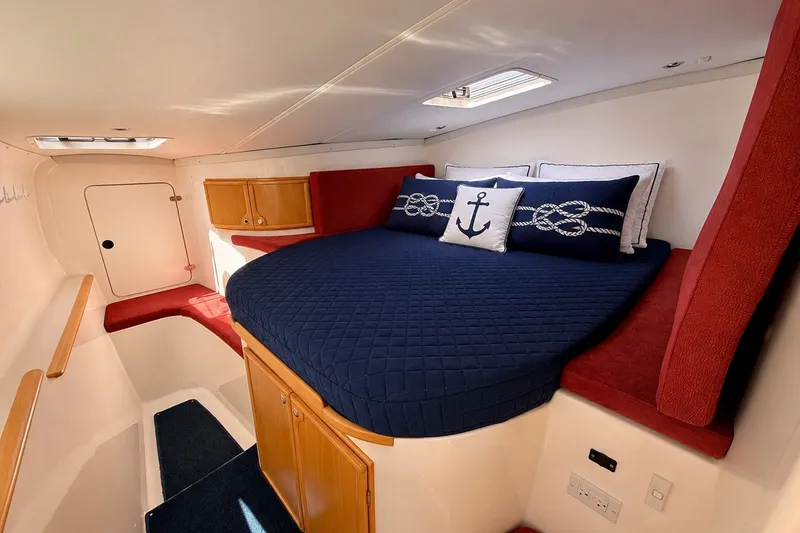 Slide: The Image of Owners stateroom in port side hull - 20