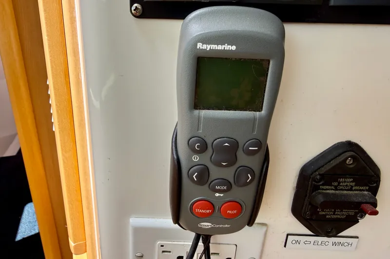 Slide: The Image of Raymarine Autopilot Remote Control on a Lanyard - 42