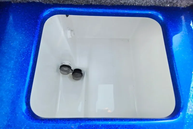 Slide: The Image of Blue compartment interior of 2026 Phoenix 818 Pro boat. - 58