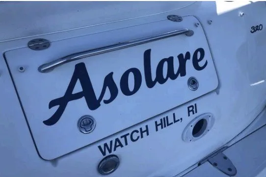 Slide: The Image of 2006 Sea Ray Sundancer 320 boat named "Asolare" in Watch Hill, RI. - 4