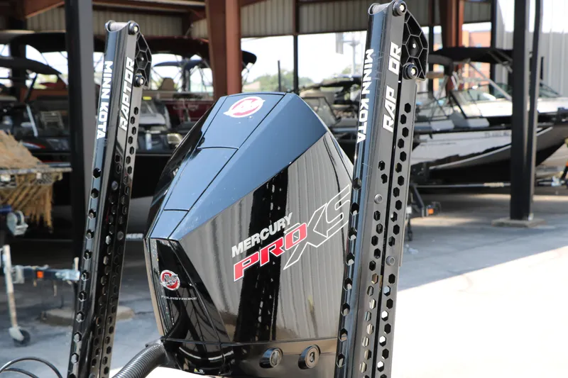 Slide: The Image of 2022 Vexus VX21 with Mercury Pro XS engine and Minn Kota Raptor anchors. - 40