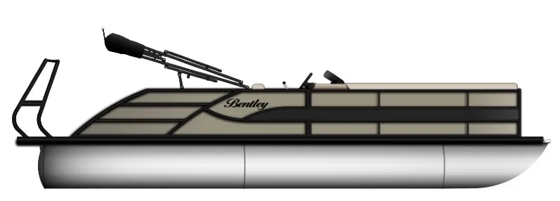 The Image of Bentley Pontoons 223 Legacy Swingback 2027 - 1