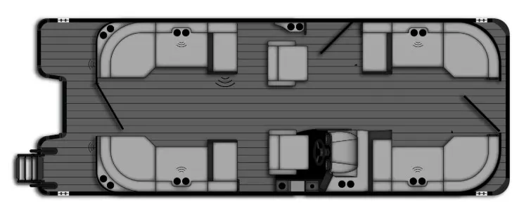 Slide: The Image of Bentley Pontoons 223 ELITE ADMIRAL 2027 - 3