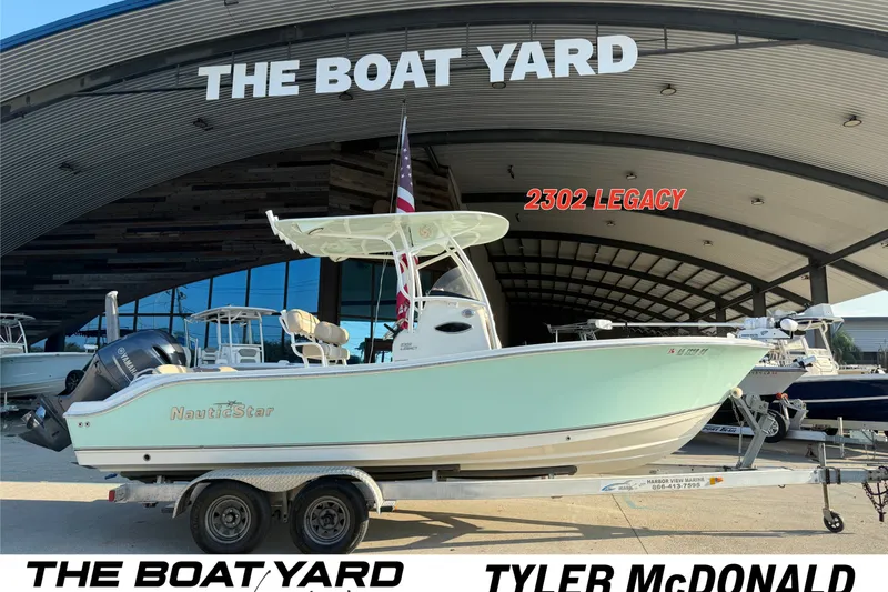 The Image of 2016 NauticStar 2302 Legacy boat displayed at The Boat Yard dealership. - 1