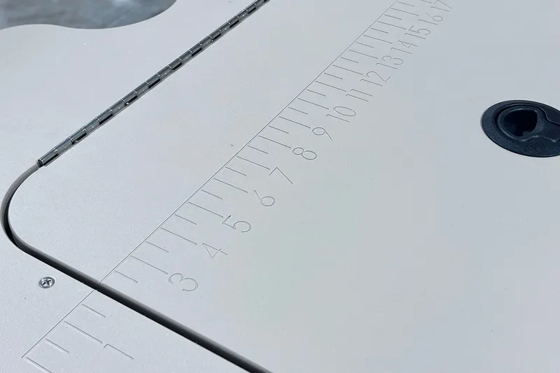 Slide: The Image of Close-up of SunCatcher Select 20F 2026 model with detailed ruler markings. - 19