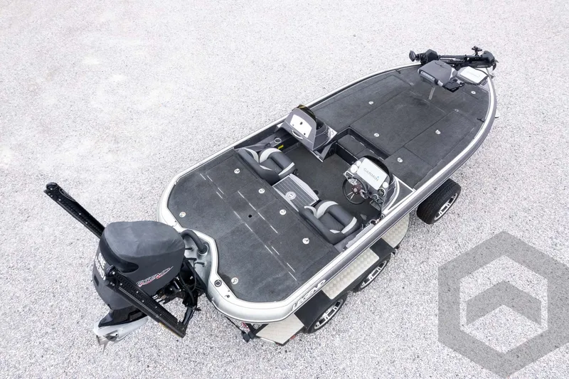 Slide: The Image of 2015 Legend V-20 fishing boat with dual consoles and advanced navigation equipment. - 44