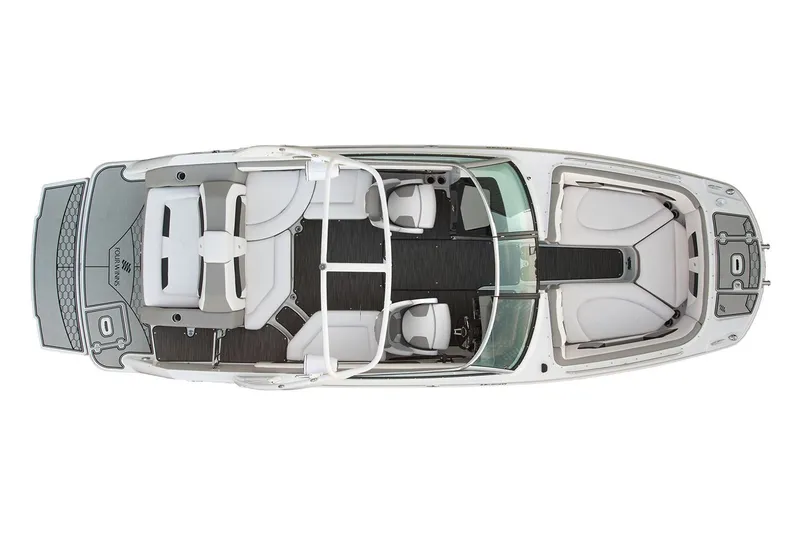 Slide: The Image of Manufacturer Provided Image: 2019 Four Winns HD240 Surf boat interior layout, top view. - 9