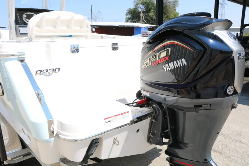 Slide: The Image of 2026 Robalo R230 Center Console with Yamaha SHO VMAX engine. - 8