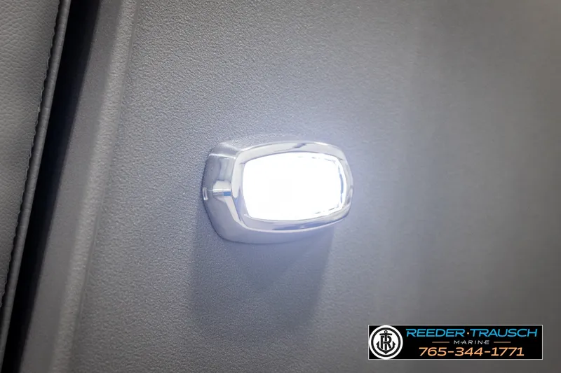 Slide: The Image of Close-up of illuminated light fixture on 2026 Avalon VEN85 RF interior. - 44