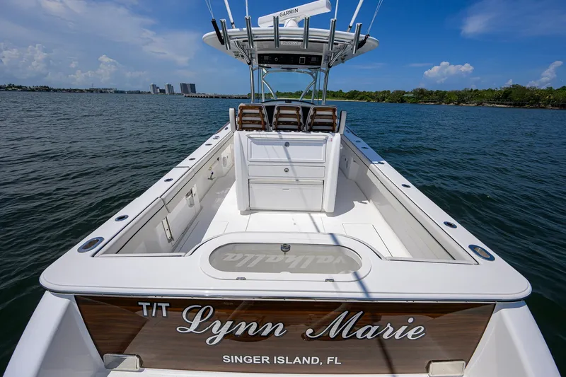 Slide: The Image of 2025 Valhalla Boatworks V-33 on water, named Lynn Marie, Singer Island, FL. - 56